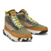 Greenstride Motion 6 Mid Fabric and Leather Waterproof Hiking Boot “Olive Green”