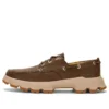Greenstride Originals Ultra Leather Boat Shoes “Dark Brown”