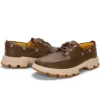 Greenstride Originals Ultra Leather Boat Shoes “Dark Brown”