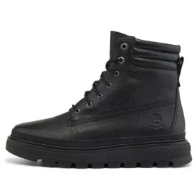 Greenstride Ray City 6 Inch Waterproof Wide Fit Boot “Black Full Grain”