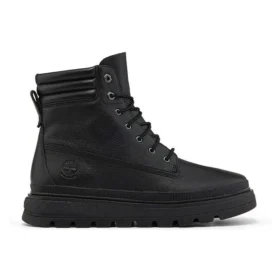 Greenstride Ray City 6 Inch Waterproof Wide Fit Boot “Black Full Grain”