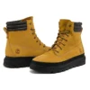 Greenstride Ray City Waterproof Wide Fit Boot “Wheat Full Grain”