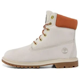 Heritage 6 Inch Waterproof Boots “White Nubuck”