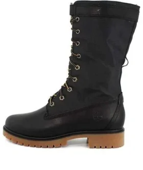 Jayne Waterproof Gaiter Fold-Down Boot “Black”