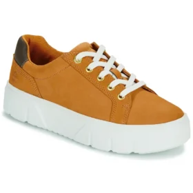 Laurel Court Low Lace Up Sneaker “Wheat Canvas”