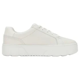 Low Lace Up Sneakers “White Full Grain”