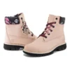 Lucia Way 6 Inch Charm Waterproof Boot “Light Pink Nubuck”