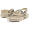 Malibu Waves Thong Sandal “Leopard Nubuck”