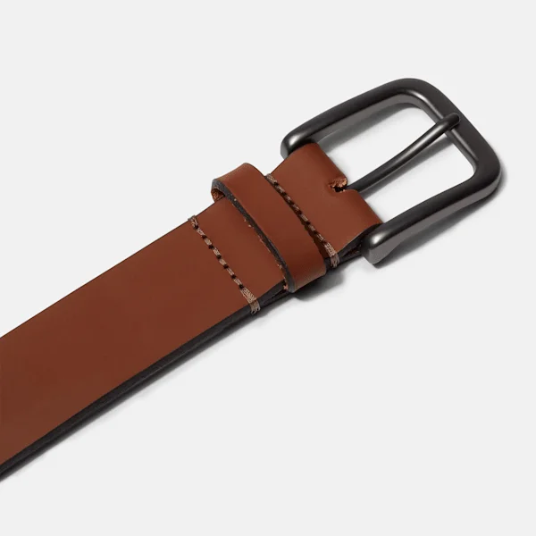 Men’s 35Mm Classic Jean Belt Brown Leather Men’s 35Mm Classic Jean Belt Brown Leather