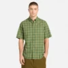 Men’s Checkered Poplin Short-Sleeve Shirt Men’s Checkered Poplin Short-Sleeve Shirt
