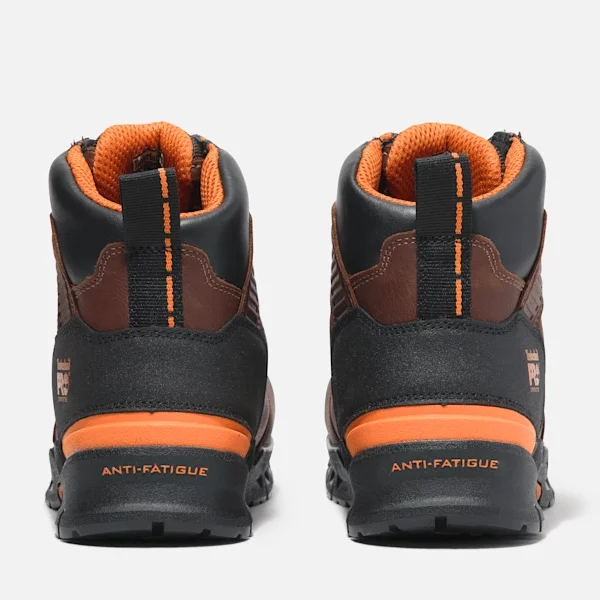 Men’s Endurance Ev Comp-Toe Work Boots – Teak Brown/Orange Men’s Endurance Ev Comp-Toe Work Boots – Teak Brown/Orange