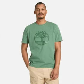Men’s Garment Dyed Logo Graphic T-Shirt