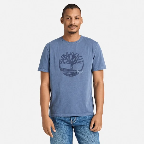 Men’s Garment Dyed Logo Graphic T-Shirt Men’s Garment Dyed Logo Graphic T-Shirt