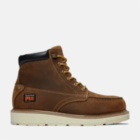 Men’s Gridworks 6-in Waterproof Work Boots – Golden Brown