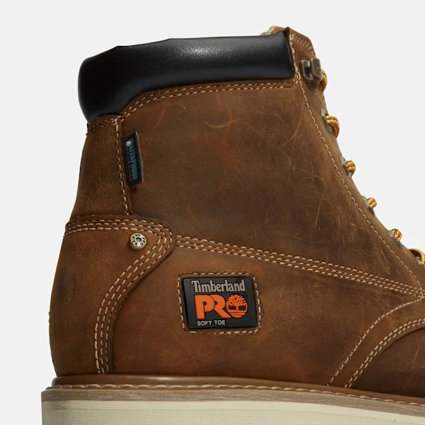 Men’s Gridworks 6-in Waterproof Work Boots – Golden Brown Men’s Gridworks 6-in Waterproof Work Boots – Golden Brown