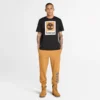 Men’s Linear Logo Sweatpants – Wheat Boot