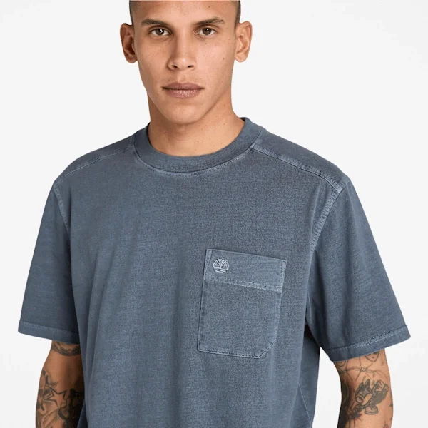 Men’s Merrymack River Garment Dyed Chest Pocket T-Shirt Men’s Merrymack River Garment Dyed Chest Pocket T-Shirt