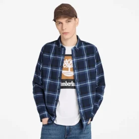 Men’s Midweight Flannel Checkered Shirt
