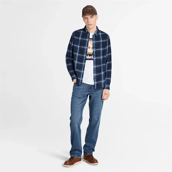 Men’s Midweight Flannel Checkered Shirt Men’s Midweight Flannel Checkered Shirt