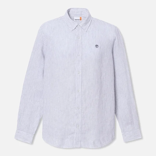 Men’s Mill Brook Regular Fit Linen Shirt Men’s Mill Brook Regular Fit Linen Shirt