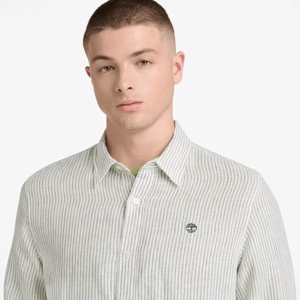 Men’s Mill Brook Regular Fit Linen Shirt Men’s Mill Brook Regular Fit Linen Shirt