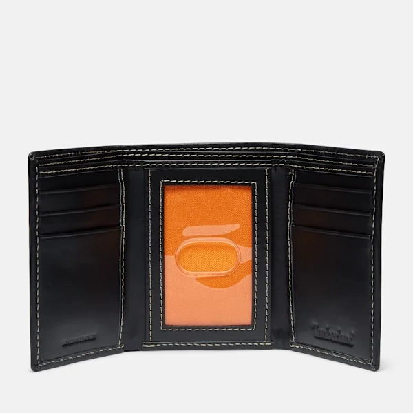 Men’s Smooth Leather Trifold Wallet Men’s Smooth Leather Trifold Wallet