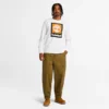 Men’s Stack Logo Colored Long Sleeve T-Shirt