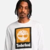 Men’s Stack Logo Colored Long Sleeve T-Shirt