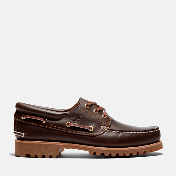 Men’s Timberland® Authentic 3-Eye Lug Handsewn Boat Shoe Men’s Timberland® Authentic 3-Eye Lug Handsewn Boat Shoe