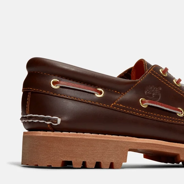 Men’s Timberland® Authentic 3-Eye Lug Handsewn Boat Shoe Men’s Timberland® Authentic 3-Eye Lug Handsewn Boat Shoe