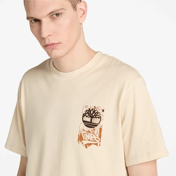 Men’s Timberland® Brand Carrier Slogan Back Graphic T-Shirt Men’s Timberland® Brand Carrier Slogan Back Graphic T-Shirt