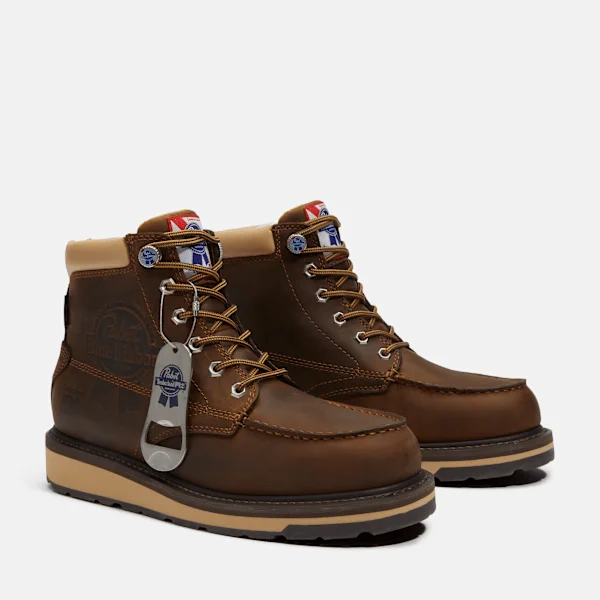 Men’s Timberland Pro® and Pabst Blue Ribbon Gridworks 6 Soft Toe Waterproof Work Boot Men’s Timberland Pro® and Pabst Blue Ribbon Gridworks 6 Soft Toe Waterproof Work Boot