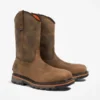 Men’s True Grit Pull-On Comp-Toe Work Boots – Coffee Brown Men’s True Grit Pull-On Comp-Toe Work Boots – Coffee Brown