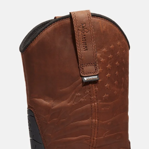 Men’s True Grit Usa Pull-On Composite Toe Waterproof Work Boot Men’s True Grit Usa Pull-On Composite Toe Waterproof Work Boot