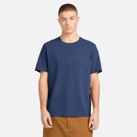 Men’s Washed Embroidered Logo T-Shirt