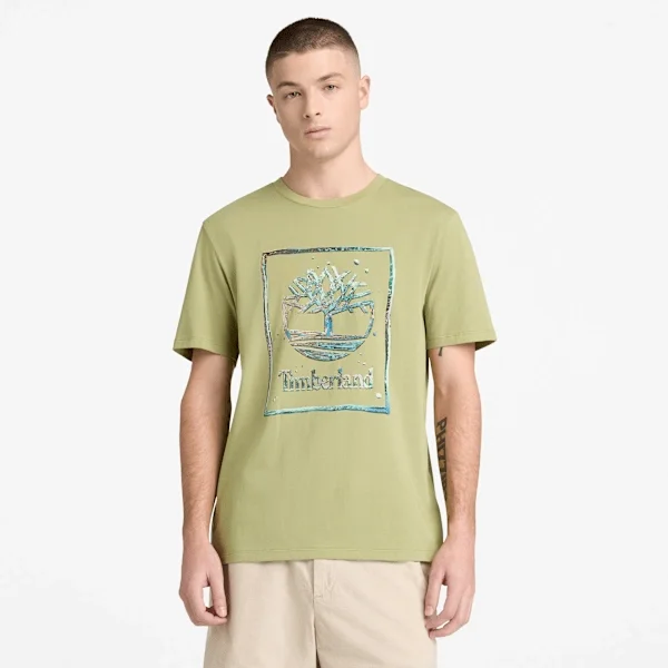 Men’s Water Graphic Logo Short-Sleeve T-Shirt Men’s Water Graphic Logo Short-Sleeve T-Shirt