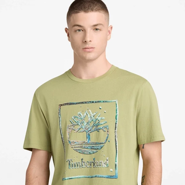 Men’s Water Graphic Logo Short-Sleeve T-Shirt Men’s Water Graphic Logo Short-Sleeve T-Shirt