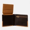 Men’s Wheatlock Mixed Leather Passcase with Coin Pocket Men’s Wheatlock Mixed Leather Passcase with Coin Pocket
