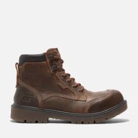 Men’s Whitman 6-Inch Comp-Toe Work Boots – Dark Brown