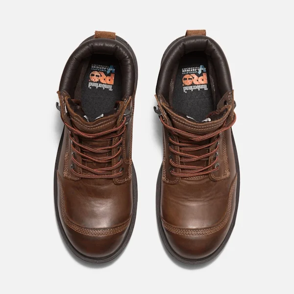 Men’s Whitman 6-Inch Comp-Toe Work Boots – Dark Brown Men’s Whitman 6-Inch Comp-Toe Work Boots – Dark Brown
