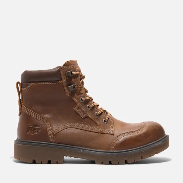 Men’s Whitman 6-Inch Soft Toe Work Boots – Medium Brown Men’s Whitman 6-Inch Soft Toe Work Boots – Medium Brown