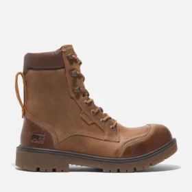 Men’s Whitman 8-Inch Composite Toe Work Boots – Brown