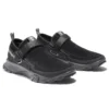 Mills Falls Slip-On Leather Shoes “Black Suede”