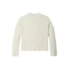 Mini Logo Long Sleeves Crop T-Shirt “White”