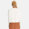 Mini Logo Long Sleeves Crop T-Shirt “White”