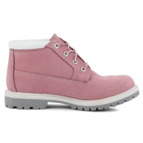 Nellie Waterproof Chukka Wide Fit Boots “Pink Nubuck”