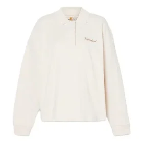 Polo Sweatshirt “White”