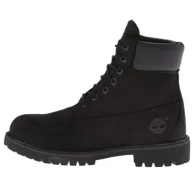 Premium 6-Inch Waterproof Boot “Black Nubuck”