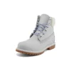 Premium 6 Inch Waterproof Boot “Light Grey Nubuck”