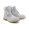 Premium 6 Inch Waterproof Boot “Light Grey Nubuck”